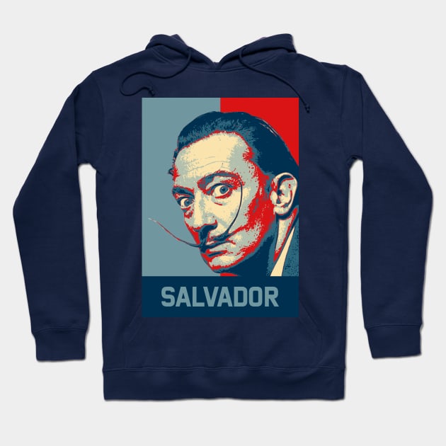 Salvador Dali Hoodie by mrcatguys